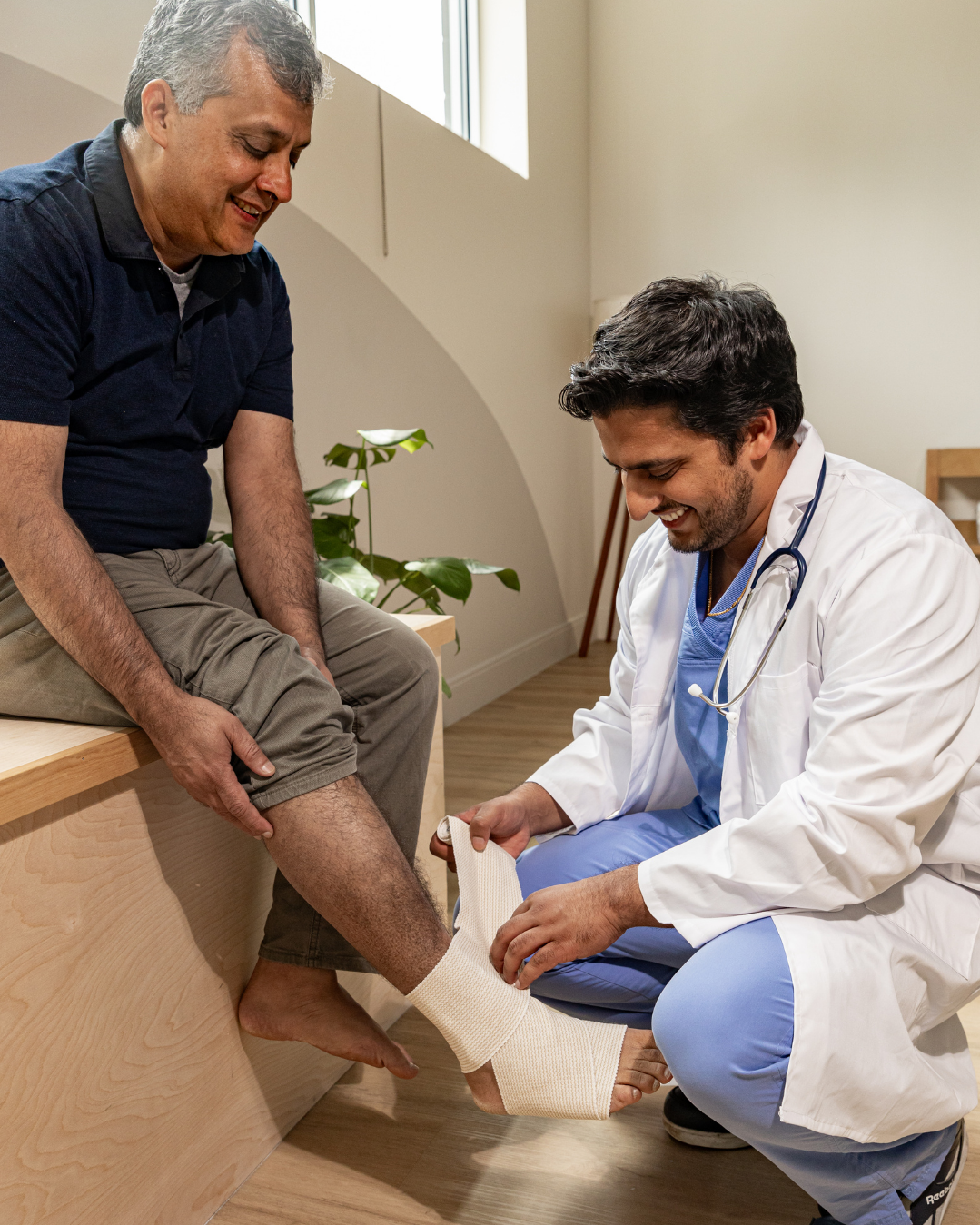 Seamless continuity of physiotherapy care